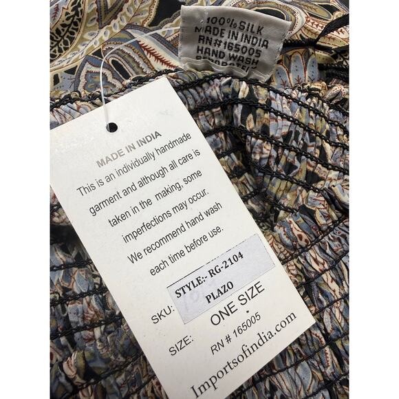 Waist Wide-Leg Pants - Picture 6 of 6